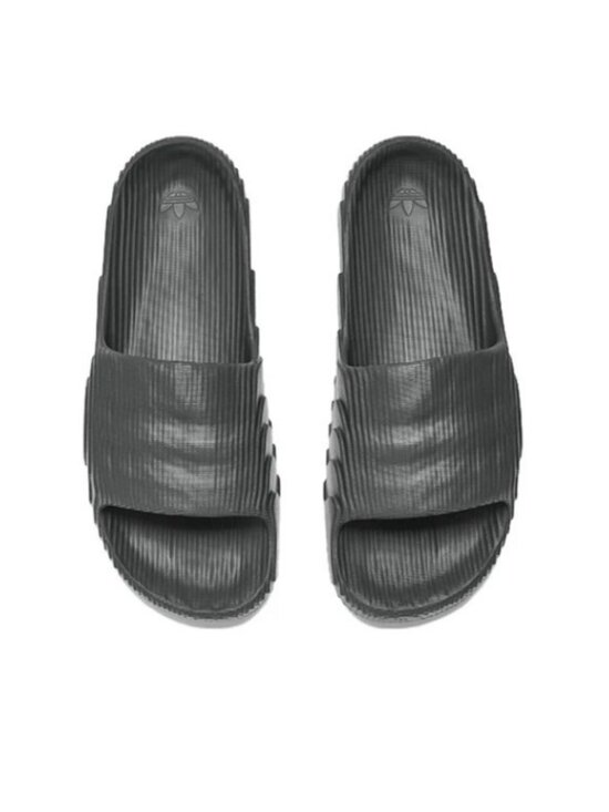 Adidas Originals Adilette 22 Slides - Grey Five / Core Black - HP6522